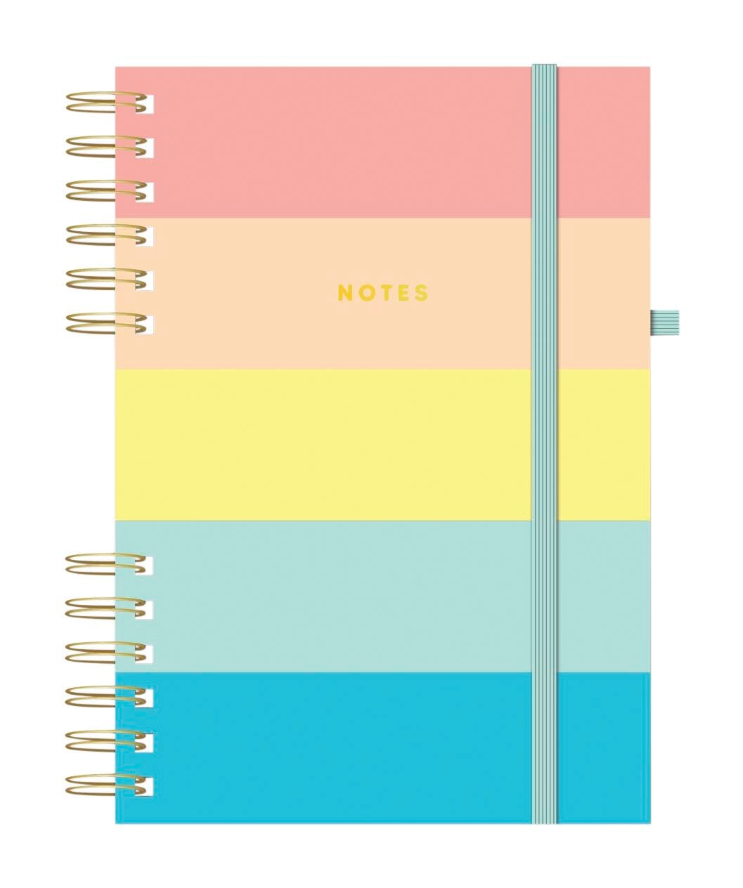 Astrobrights Twin Wire Journal, Hardcover, Punchy Pastel, 6-1/2 x 8-1/2 Inches, Bright Colored Pages, 90 Sheets/180 Ruled Pages 2150209